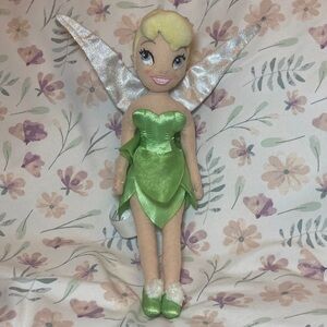 Disney Store Official TINKERBELL Soft Plush Toy Doll 12"inches